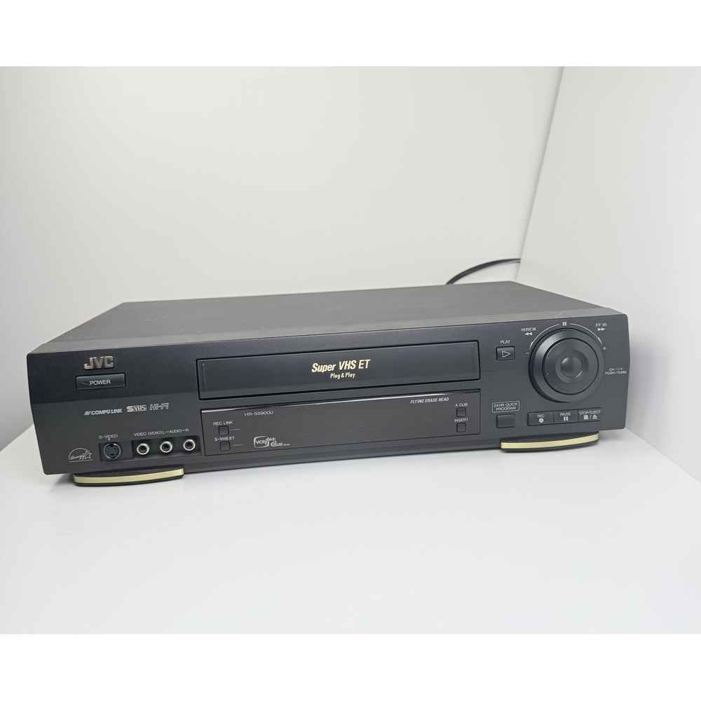 JVC HR-S5900U Super VHS ET Hi-Fi 4-Head S-VHS Video Cassette Recorder